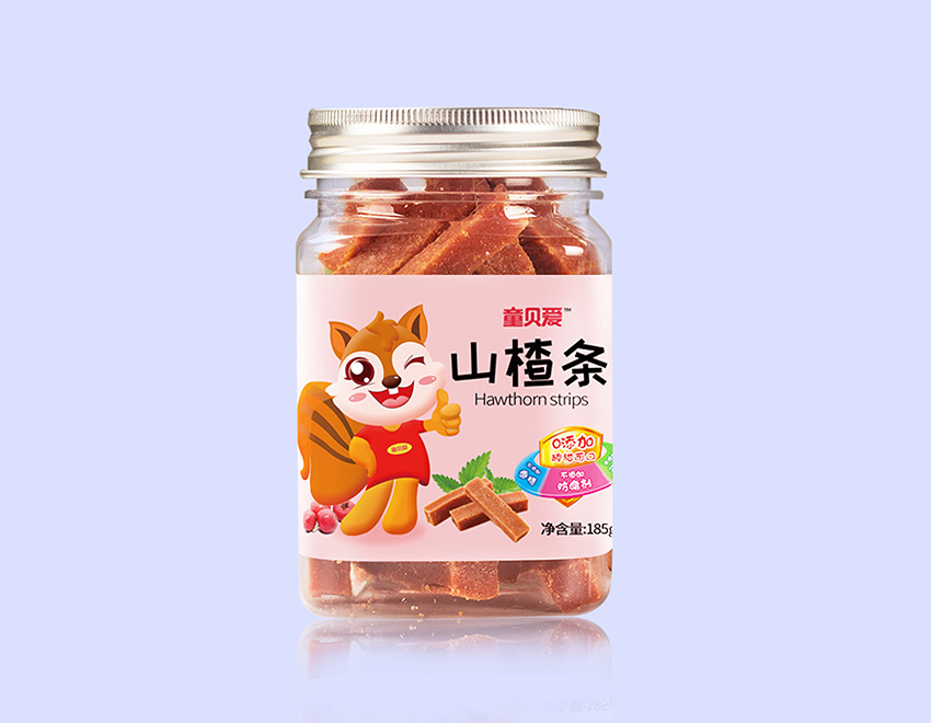 青島休閑食品標簽